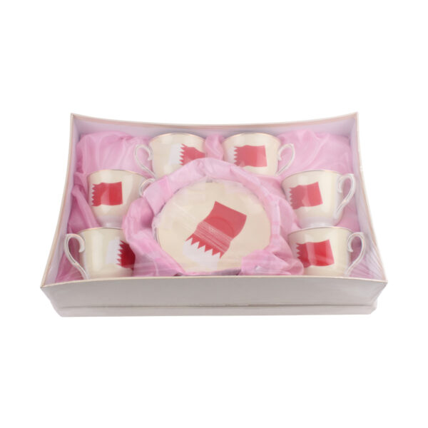 Ceramic Cup With Handle (6PCS)