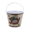 Christmas Metal Bucket (23x18.5)