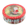 Christmas Metal Box Round