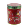 Christmas Metal Box Round