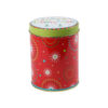 Christmas Metal Box Round