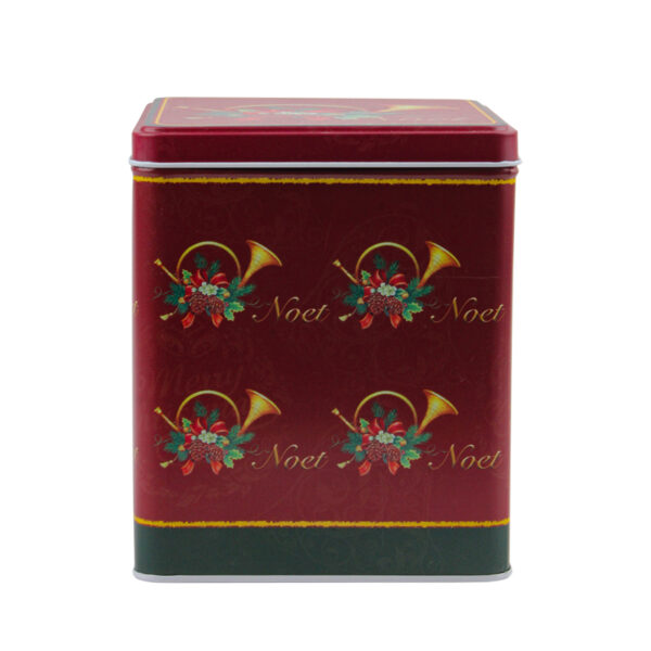 Christmas Metal Box Square