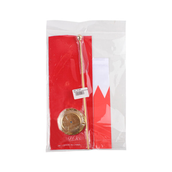 Bahrain Flag (15x22cm) With Stand