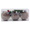 Christmas 3pcs Plaid Fabric