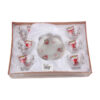 Glass Cup & Cup Saucer (12pcs)