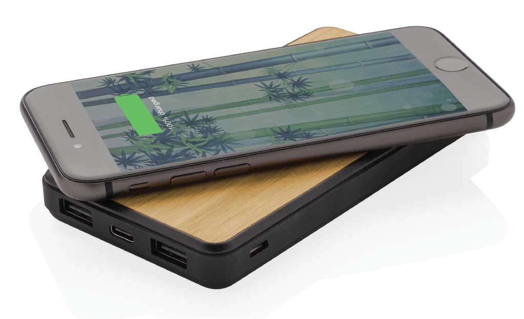 ARLES - CHANGE Collection RCS Recycled 10000mAh Wireless Powerbank - الصورة 4