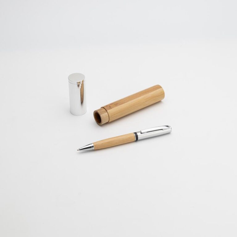 ATCA-eco-neutral-Metal-Pen-with-Bamboo-Barrel-Natural