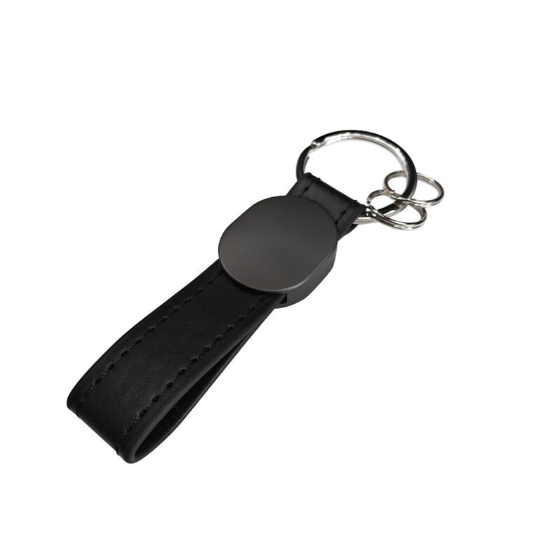 BELMONTE-PU-Metal-Keychain
