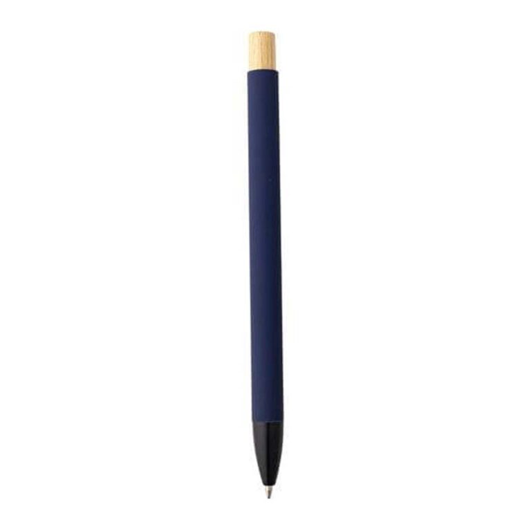 BOLT-Aluminium-Push-Action-Ballpen-Blue