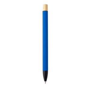BOLT - Aluminium Push Action Ballpen - Medium Blue