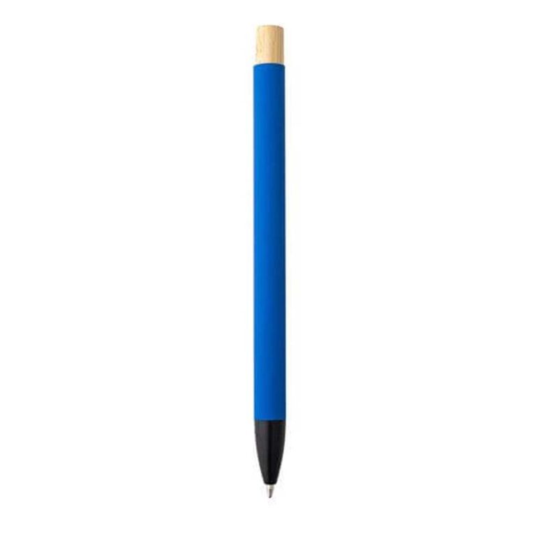 BOLT-Aluminium-Push-Action-Ballpen-Medium-Blue-