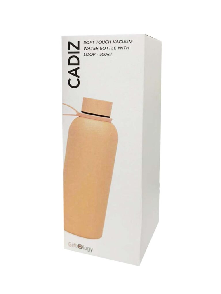 CADIZ-Giftology-Double-Wall-Stainless-Steel-Bottle-500ml-Peach-Pink-2