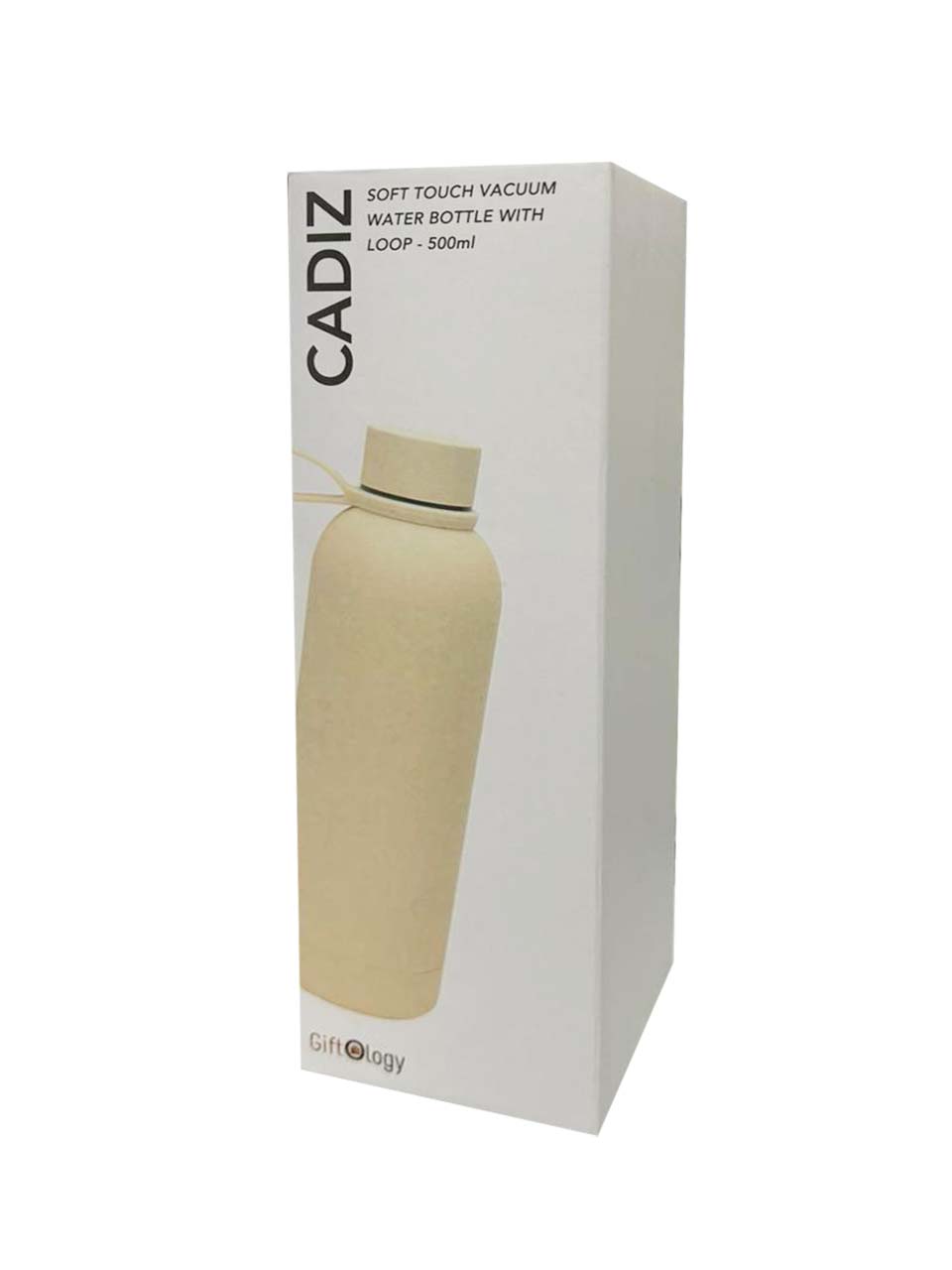 CADIZ-Giftology-Double-Wall-Stainless-Steel-Bottle-500ml-Sand-2