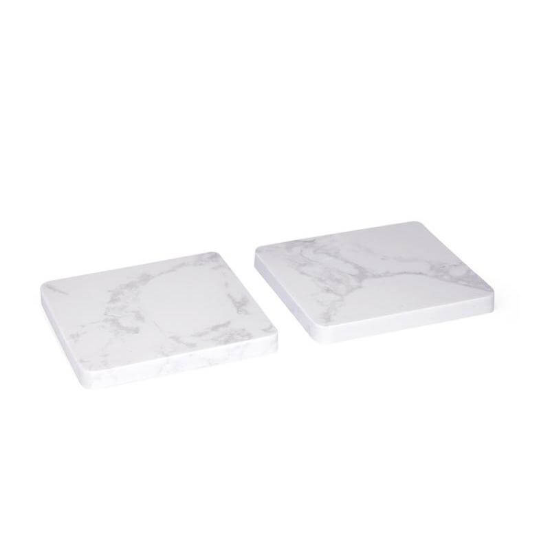 CARRARA - Giftology Set of 2 Marble Coasters - Image 3
