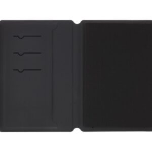 TESSIN - CHANGE ZERO Sustainable Gift Set with Refillable Notebook, Pen & Cardholder - Black