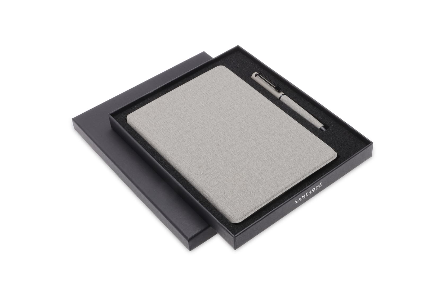 VARDIM - CHANGE ZERO Sustainable Gift Set with Refillable Notebook & Pen - Grey - الصورة 6