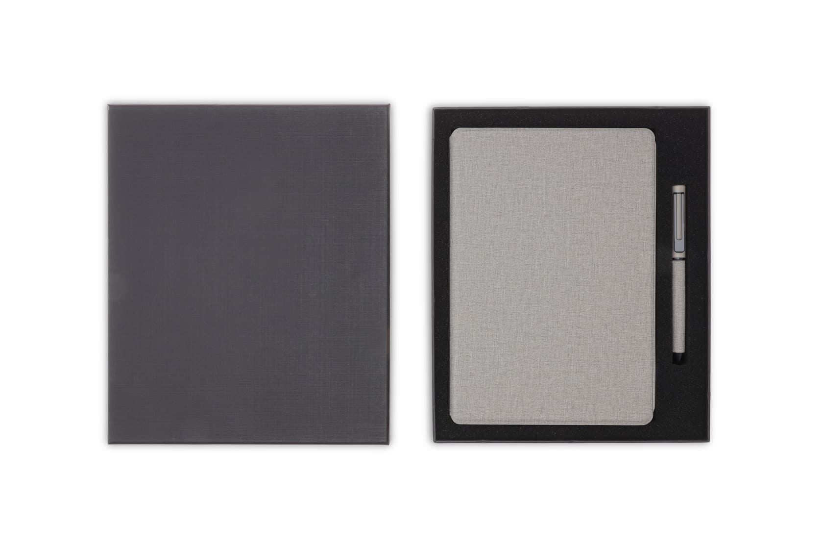 VARDIM - CHANGE ZERO Sustainable Gift Set with Refillable Notebook & Pen - Grey - الصورة 7