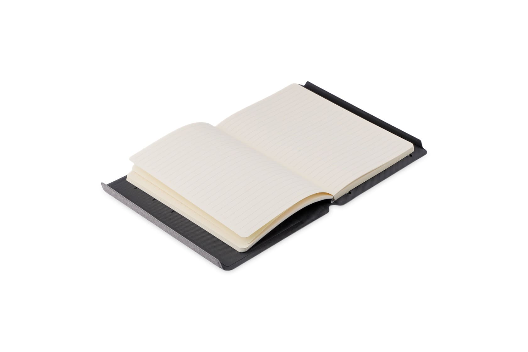 CHANGE-ZERO-Sustainable-Gift-Set-with-Refillable-Notebook-Pen-USB-Keychain-Grey