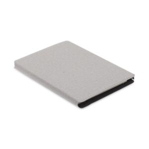 LENZEN - CHANGE ZERO Sustainable Gift Set with Refillable Notebook, Pen & USB Keychain - Grey