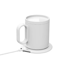 CRIVITS - Smart Mug Warmer with Wireless Charger - White