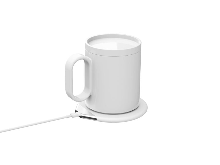 CRIVITS-Smart-Mug-Warmer-with-Wireless-Charger-White