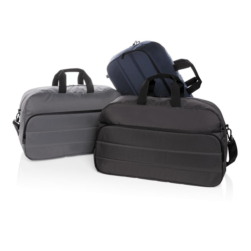 Impact AWARE™ RPET Weekend Duffel - Black - الصورة 6