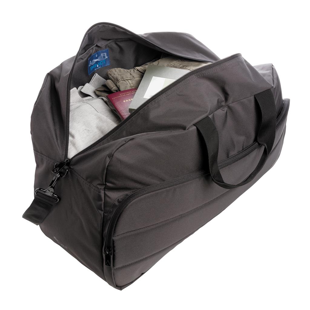 Impact AWARE™ RPET Weekend Duffel - Black - الصورة 4