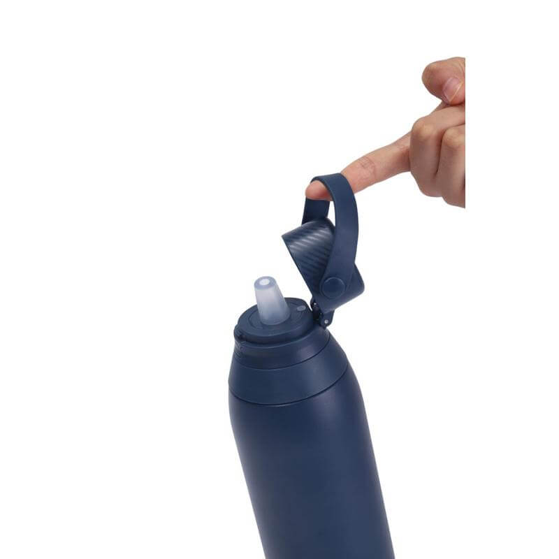 EVORA - Hans Larsen Double Wall Stainless Steel Vacuum Bottle - 750ml - Navy - الصورة 3