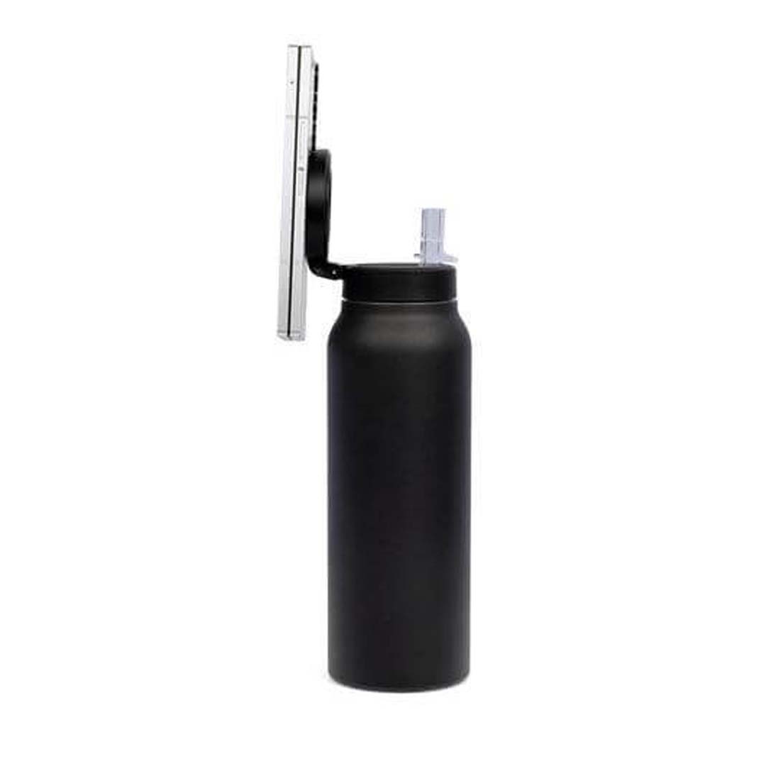 FERRO - Giftology Double Walled Vacuum Bottle with Mag Holder - Black - Image 3