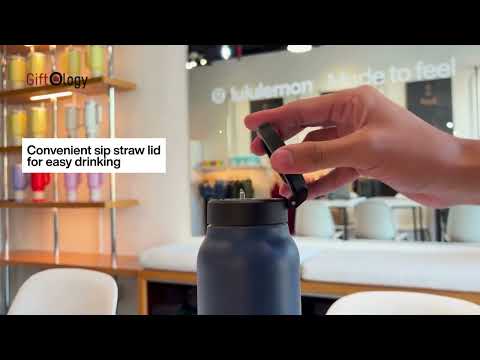 FERRO - Giftology Double Walled Vacuum Bottle with Mag Holder - Black - Image 6