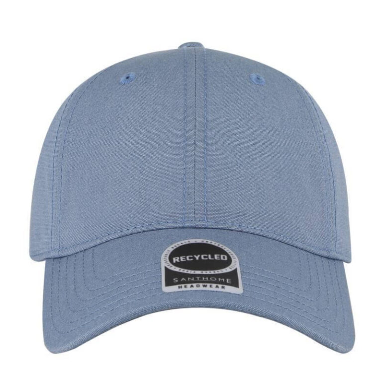 FLEX-Santhome-6-Panel-Recycled-Cotton-Rich-Cap-Sky-Blue-1
