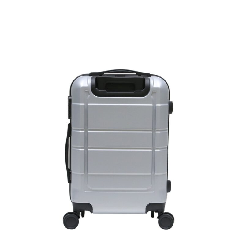 GENOVA-Cabin-Trolley-Bag-Silver