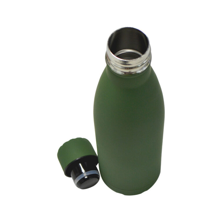 GRODNO-Soft-Touch-Insulated-Water-Bottle-Green-3