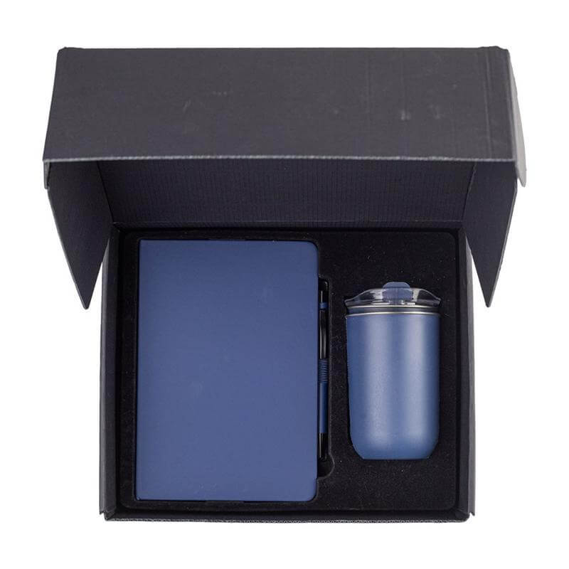 HEVIZ - Giftology Set of Tumbler, A5 Notebook and Pen - Navy Blue - Image 4