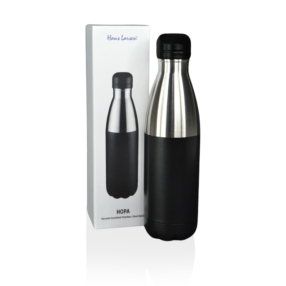 HOPA-Hans-Larsen-Double-Wall-Stainless-Steel-Water-Bottle-Black-1