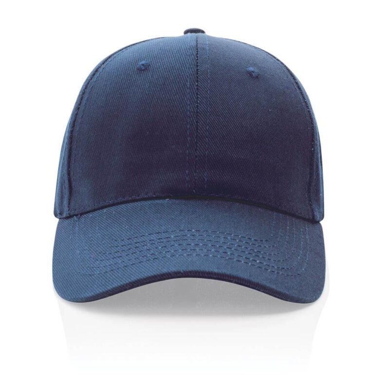 Impact-AWARETM-6-Panel-280gr-Recycled-Cotton-Cap-Navy-Blue