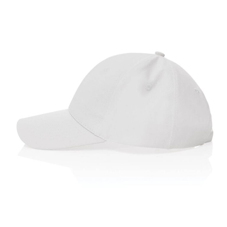 Impact-AWARETM-6-Panel-280gr-Recycled-Cotton-Cap-White