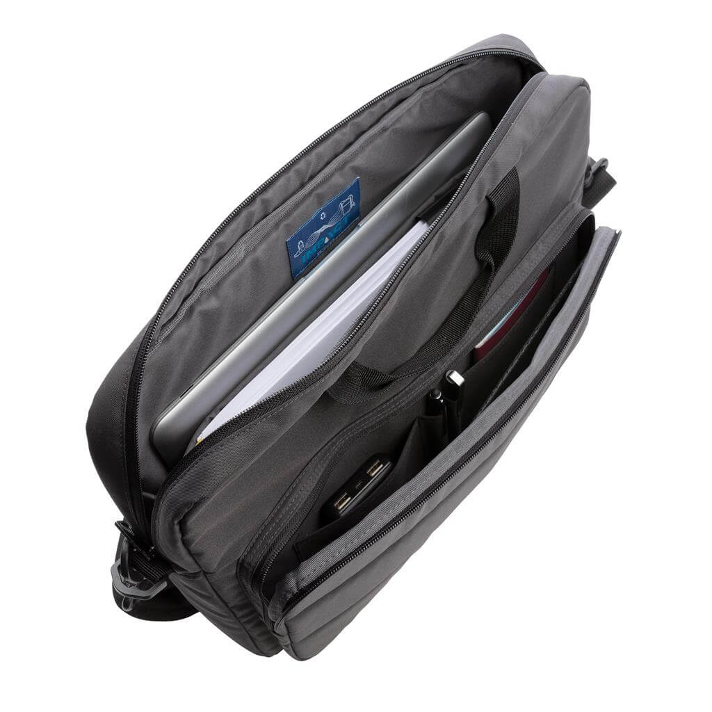 Impact AWARE™ RPET 15.6" Laptop Bag - Black - Image 4