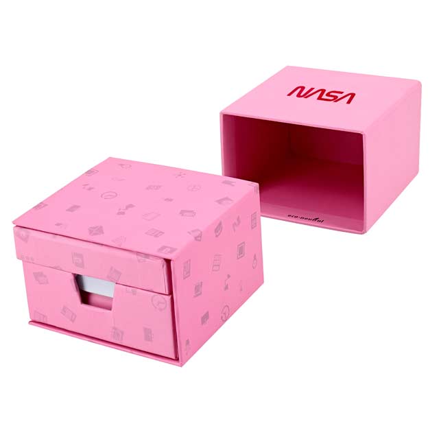KALMAR-eco-neutral-MemoCalendar-Cube-Pink