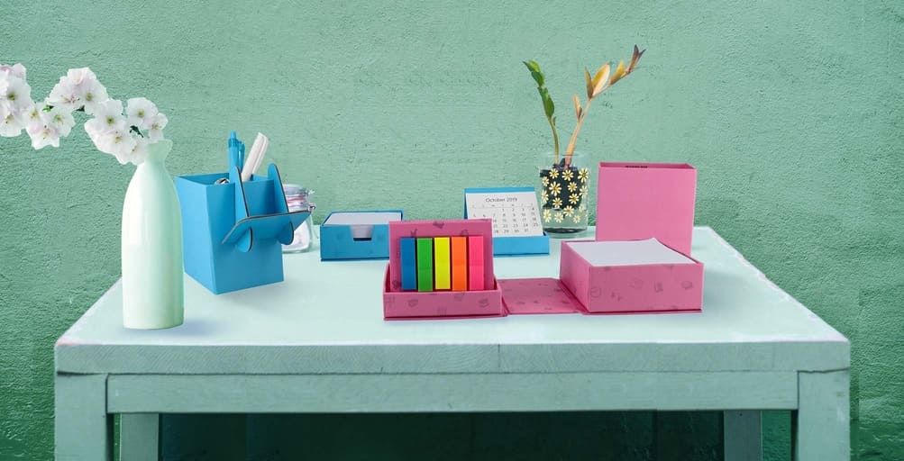 KALMAR - eco-neutral Memo/Calendar Cube - Pink - Image 4