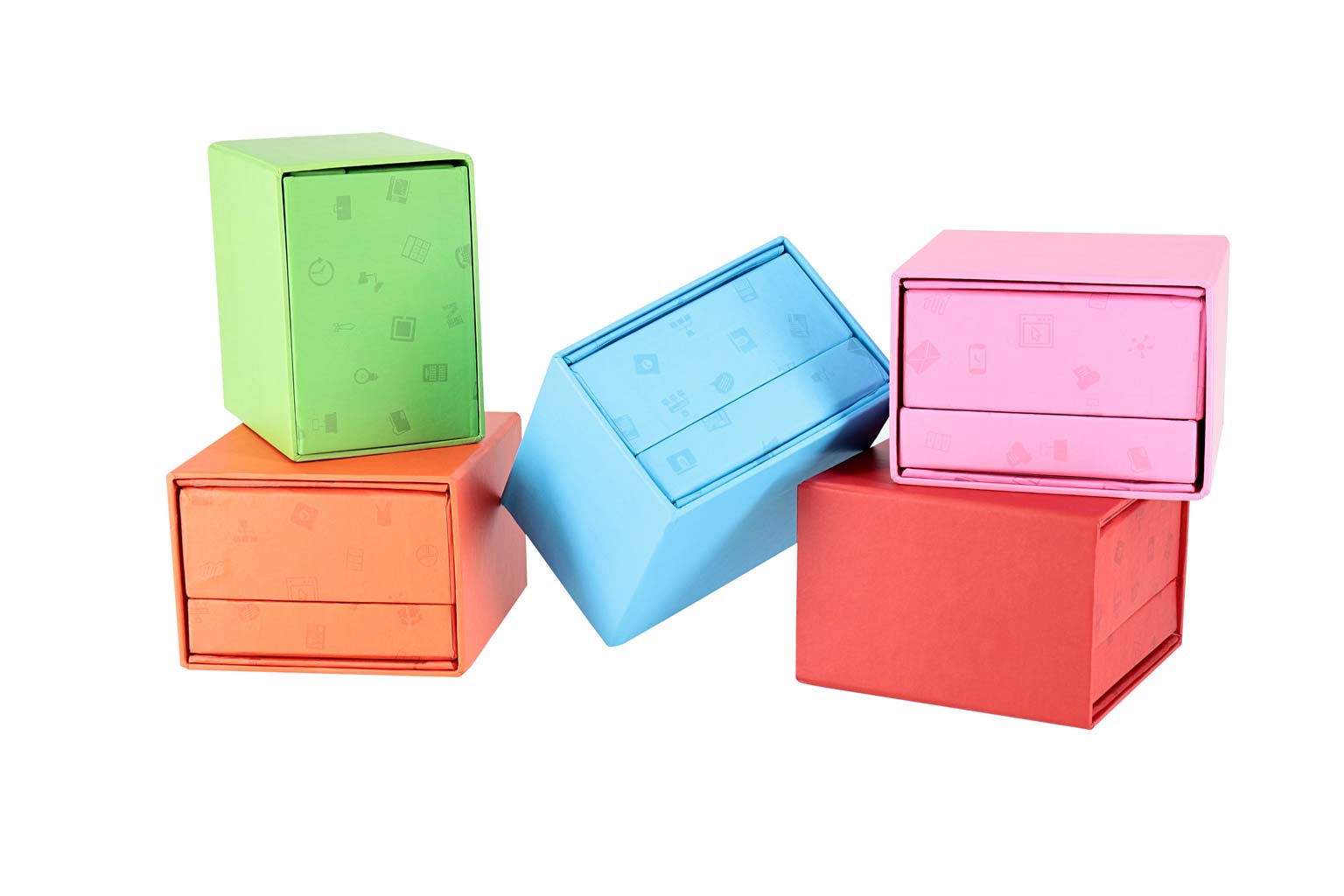 KALMAR - eco-neutral Memo/Calendar Cube - Pink - Image 3