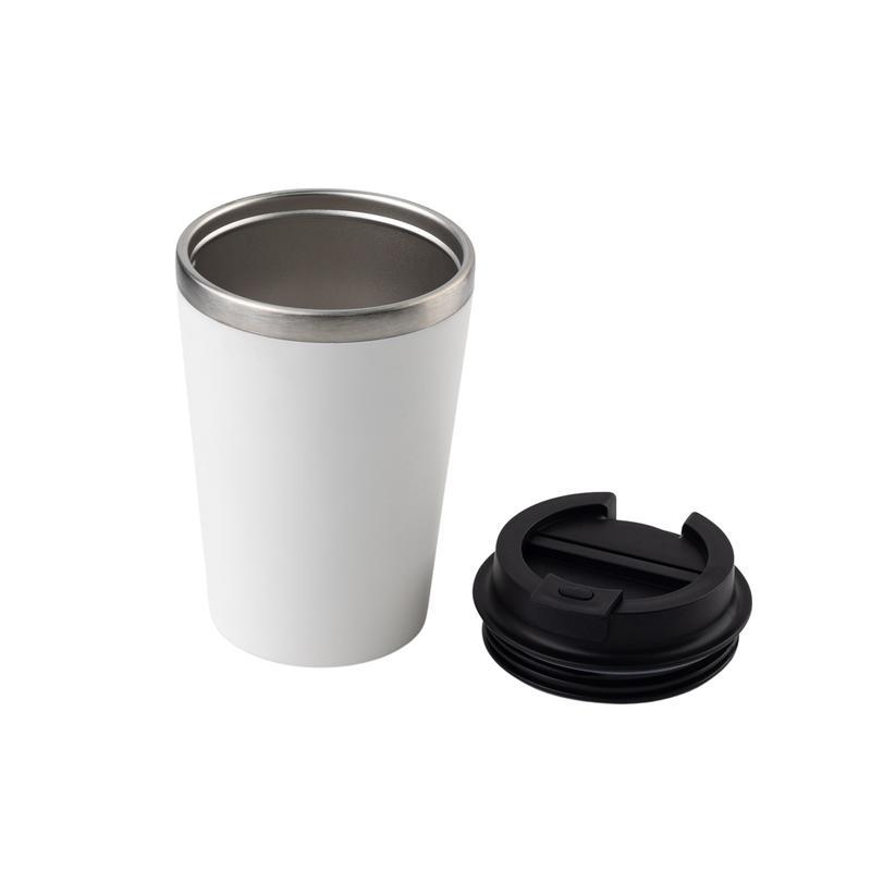 KOKSI - Giftology Set of Double Walled Tumbler, A5 Notebook and Pen - White - Image 3