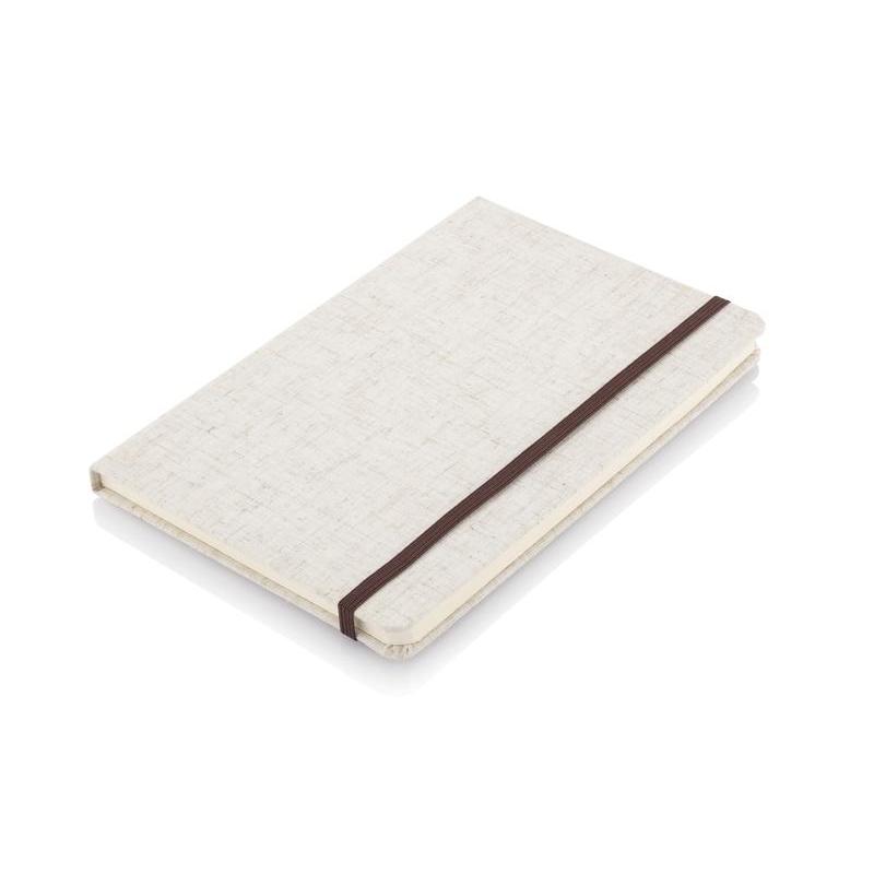 KUMLA-eco-neutral-A5-Canvas-Notebook