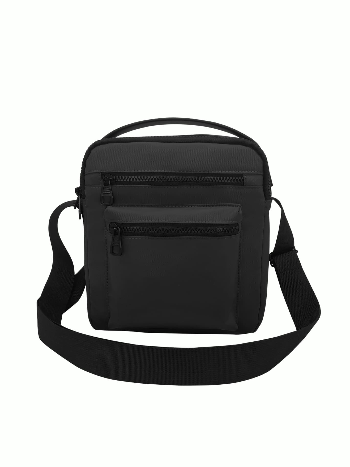 LUBIN-SANTHOME-Messenger-Bag-Black-1