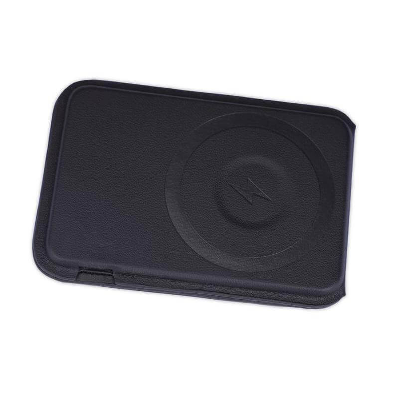 MAG3 - Giftology 3-in-1 Magnetic Wireless Charger Card Holder - Black - Image 8