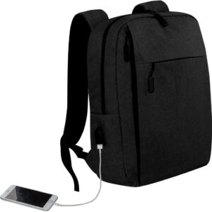 MALACCA - Giftology Laptop Backpack 12L - Black (Anti-bacterial)