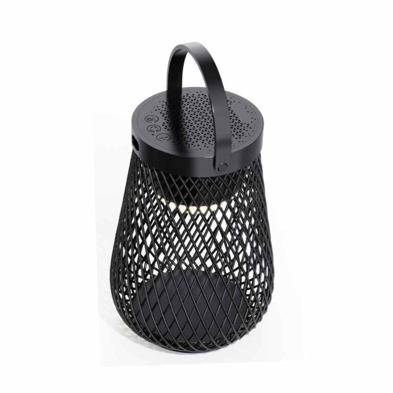 MERANO-@memorii-Lamp-Speaker-Black