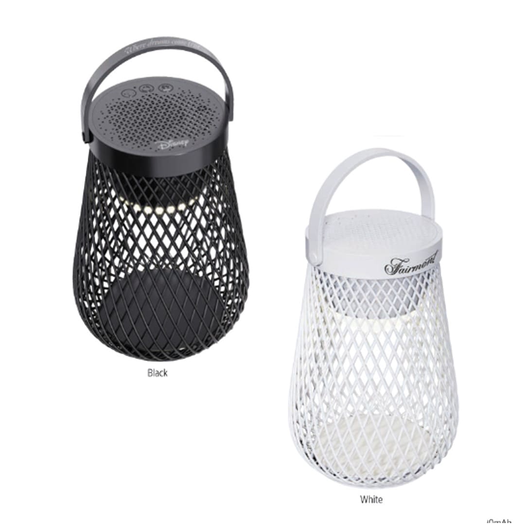 MERANO - @memorii Wireless Speaker Lantern - Black - Image 4