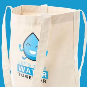 NIDDA - Non GRS - Recycled Cotton Beach / Shopping Bag - 300GSM - Natural