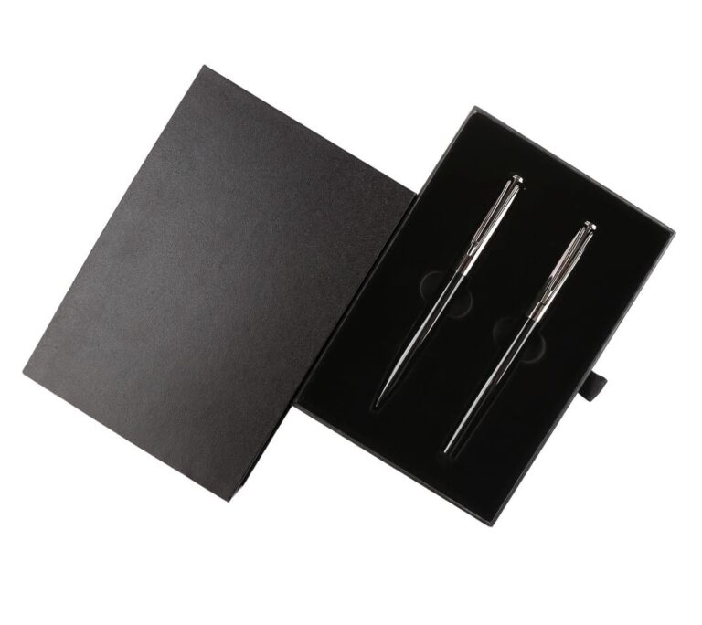 NORA-Gift-Set-of-Roller-and-Ball-Pen-Black